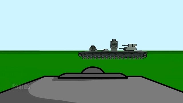 KV-6 BEHEMOTH vs LANDKREUZER P.1000 RATTE [FlipaClip] смотреть онлайн