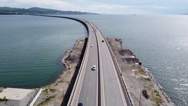 НИЗКОВОДНЫЙ МОСТ ЧЕРЕЗ АМУРСКИЙ ЗАЛИВ ВО ВЛАДИВОСТОКЕ смотреть онлайн