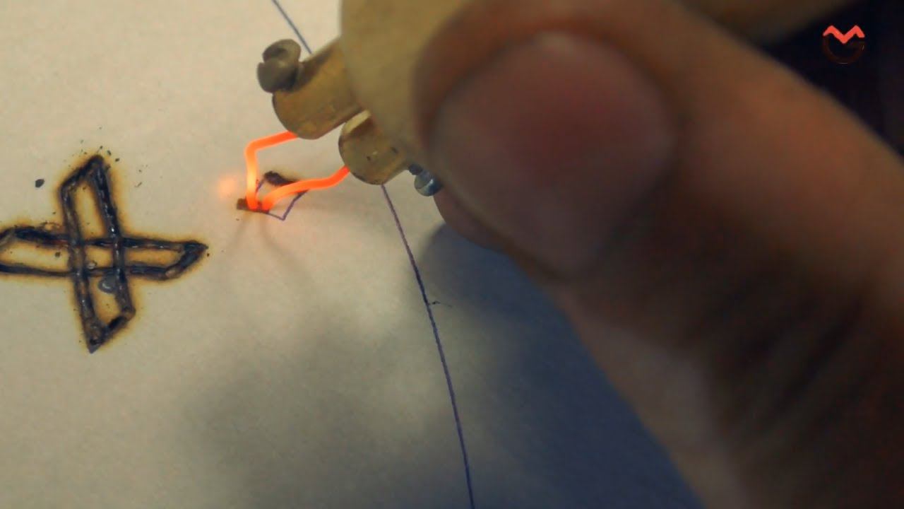 Самодельный Пирографный прибор для выжигания по дереву | Самодельный Выжигатель Своими Руками смотреть онлайн