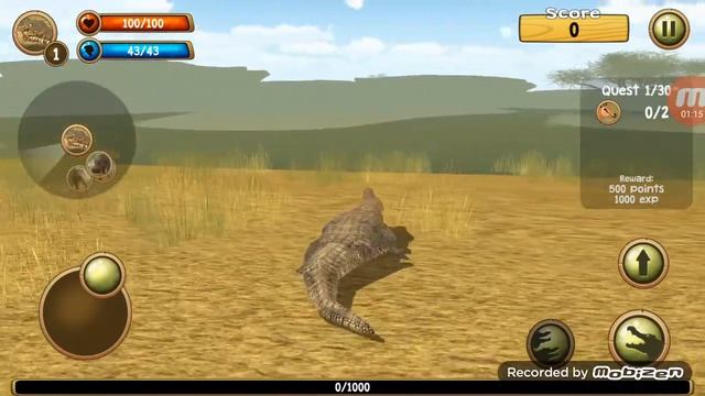 Wild Crocodile Simulator 3D #Android смотреть онлайн