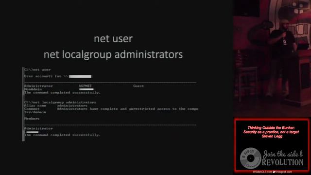 Thinking Outside the Bunker Security as a practice not a target Steven Legg смотреть онлайн