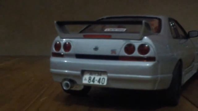 Tamiya 1/24 scale nissan skyline GT-R (R33) смотреть онлайн