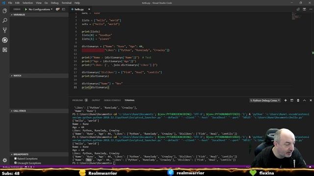 Python - Getting started tutorial! смотреть онлайн