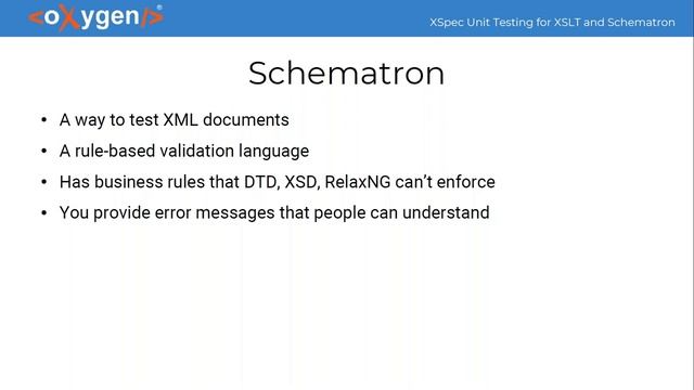 Webinar: XSpec Unit Testing for XSLT and Schematron смотреть онлайн