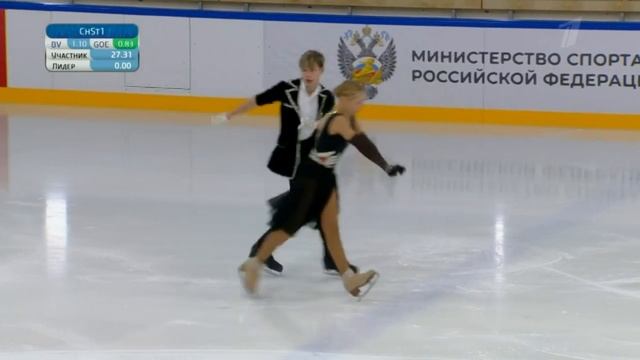 Вероника Шульпина - Глеб Солович. Произвольный танец. Юниоры. Москва. Гран-при России 2022 смотреть онлайн