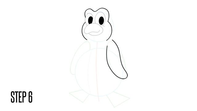 How to Draw a Penguin Cartoon Style Step by Step | Как нарисовать пингвина поэтапно смотреть онлайн