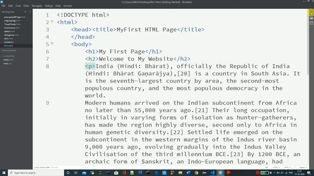 How To Run Html Code in Brackets I Brackets Shortcut Tutorial 2022 #brackets #htmltutorial смотреть онлайн