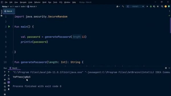 How to generate a random password in Kotlin