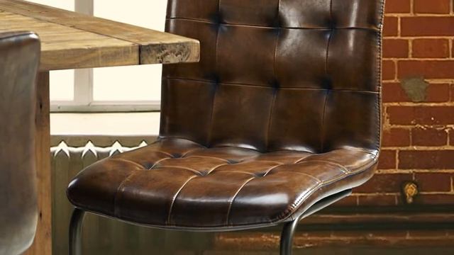 Modern Leather Metal Chair Furniture Ideas смотреть онлайн