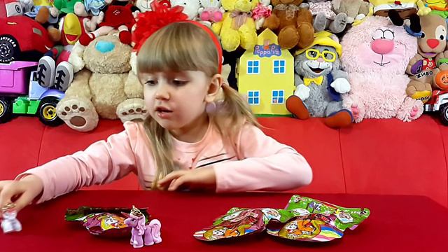 Лошадки, пони, единороги: открываем пакетики с лошадками Филли. Filly Blindbags