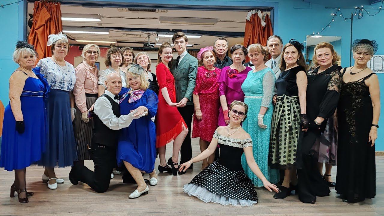 Танцевальный ретро-салон "Под звуки патефона" 26.01.24г смотреть онлайн