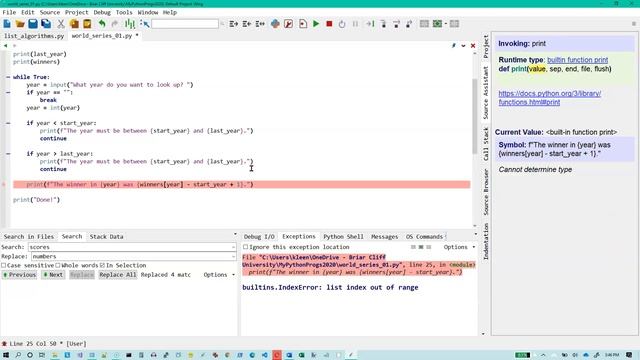 Python: retrieving World Series winners by year смотреть онлайн