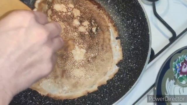 Блинчики с творогом! Готовлю каждый день! Любимый завтрак моей семьи!❤️ смотреть онлайн
