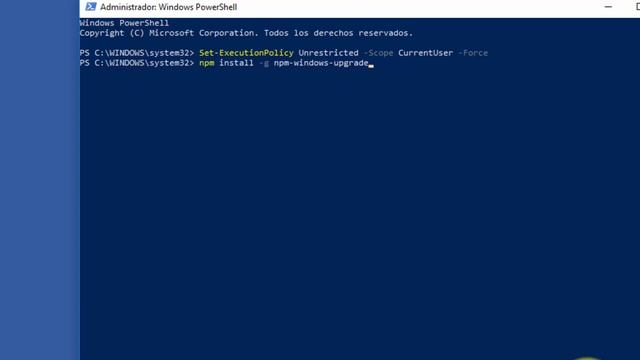 Cómo actualizar con PowerShell NPM en Windows 10 смотреть онлайн