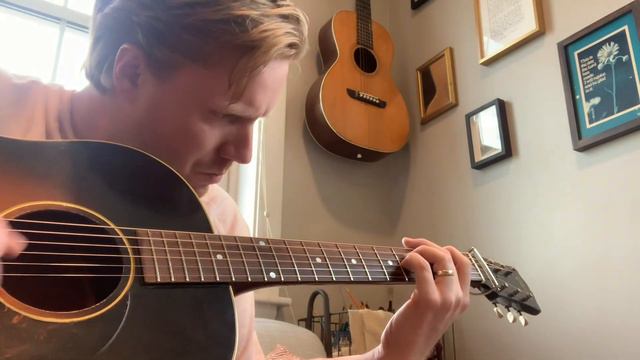 “Baby, Now That I’ve Found You” acoustic guitar cover on a 1947 Gibson J-45 смотреть онлайн