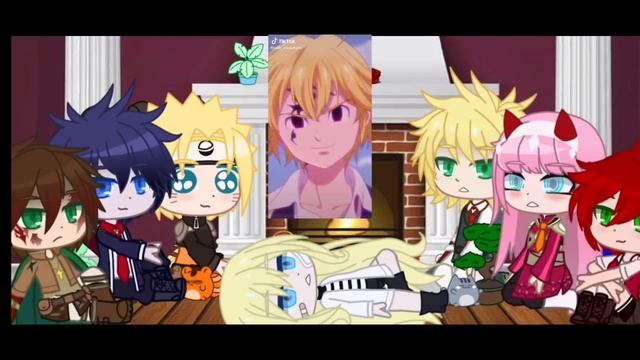 ||• Anime Characters React To Each Other •||????|| 02/04 ||tik Tok||Amv||