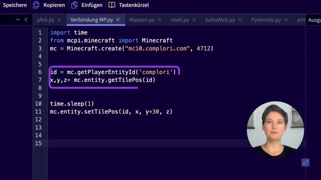 Minecraft Python Kurs - Programmieren lernen für Kinder ab 11 смотреть онлайн