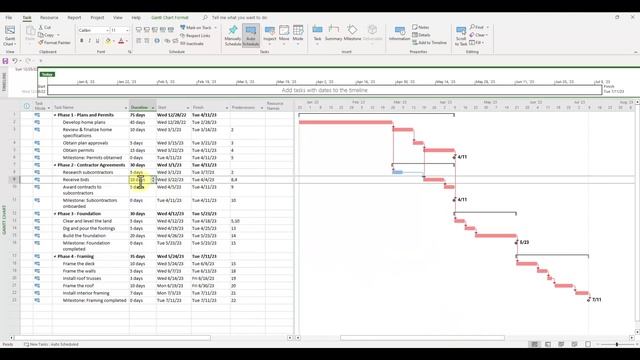 How to Create a Gantt Chart in Microsoft Project (Microsoft Project for Beginners) смотреть онлайн