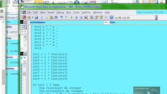 VBA LESSON 122 - Math Calculation - SIN Validation смотреть онлайн