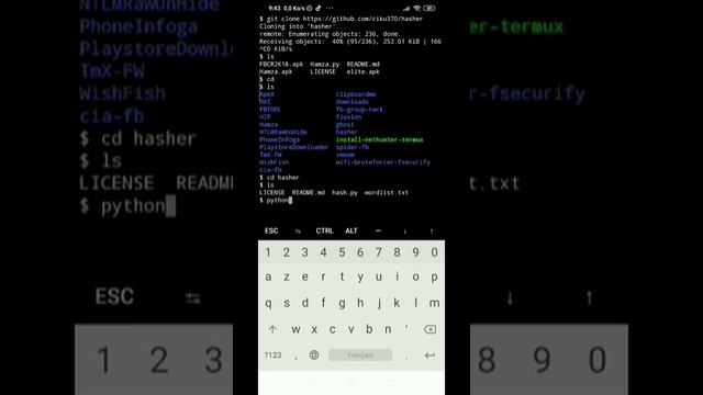 شرح كيفية كسر hash ? الاوامر في الوصف смотреть онлайн