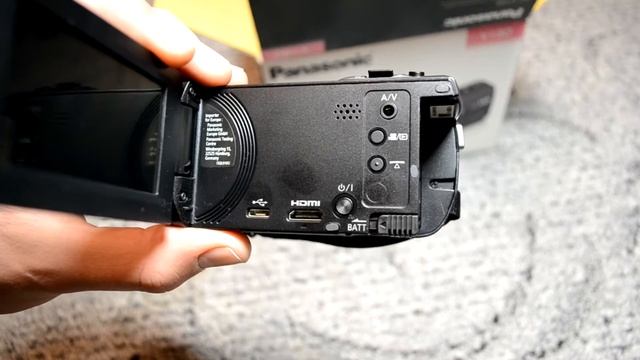 [CZ] Unboxing Panasonic HC - V180 смотреть онлайн