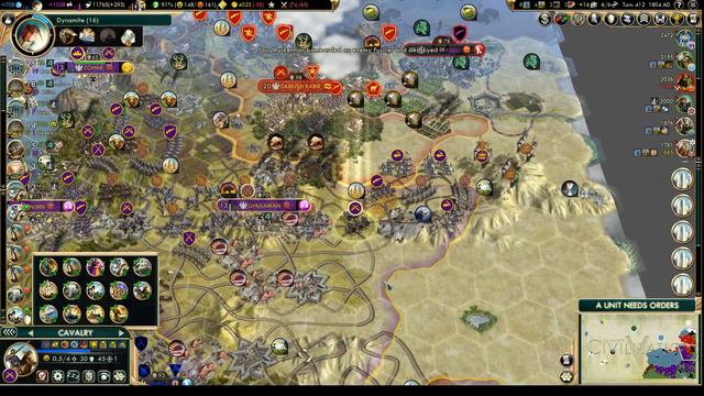 Let's Play Civilization 5 Vox Populi - Rome p.35 (deity, epic) смотреть онлайн