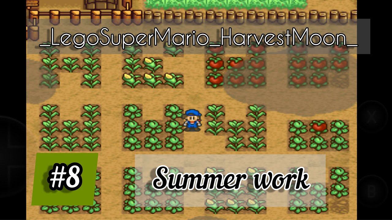 Harvest Moon SNES : Work. Longplay walkthrough #8 stream asmr. смотреть онлайн