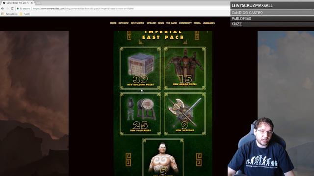Imperios del este! Nuevo dlc de cosmeticos! Conan Exiles! смотреть онлайн