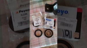 Замена подшипника и сальников в  подвесном хендай тусан