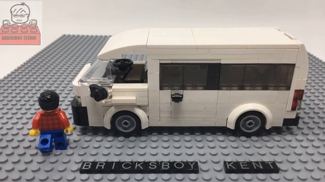 LEGO MOC #24 Toyota HiAce Van Stop Motion Speed Build by Minifigures トヨタハイエースバン смотреть онлайн