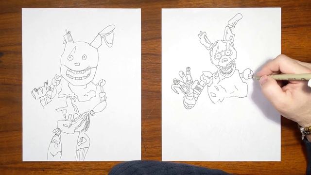 How to draw Burntrap (FNaF: Security Breach) смотреть онлайн
