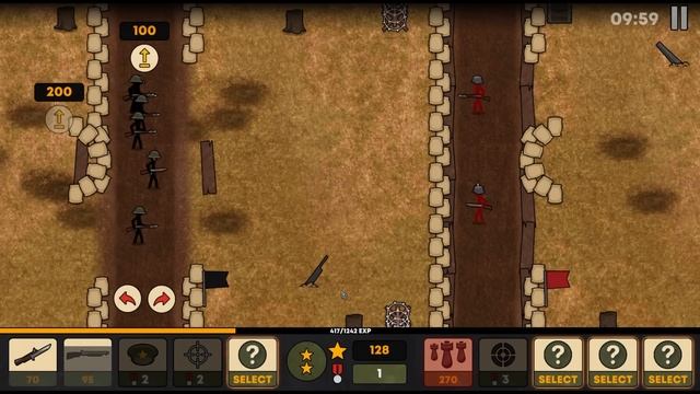 Making the New ANTI Tank Grenades Overpowered in Stickman Trenches! смотреть онлайн