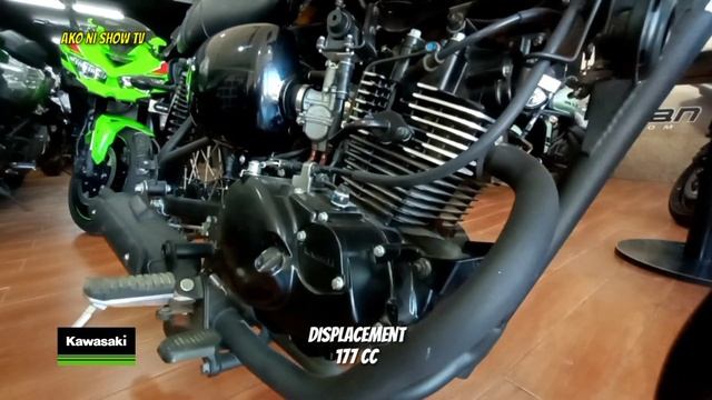 KAWASAKI W175 SPECS / PRICE ADJUSTMENT AS OF 050323WED / SPOT CASH PHP 103,900 @ GUD MOTO CEBU | FP смотреть онлайн