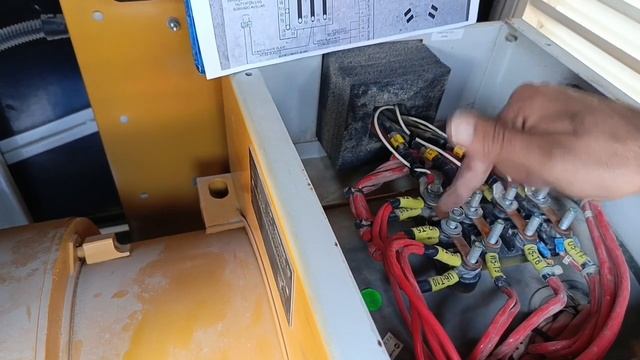 Generator voltage 380v to 220v change | caterpillar generator connection for 12 wire star connectio смотреть онлайн