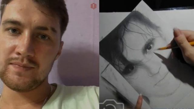 УДИВИЛА ЯРИКА БРО В ЧАТРУЛЕТКЕ | Художник рисует гитариста смотреть онлайн