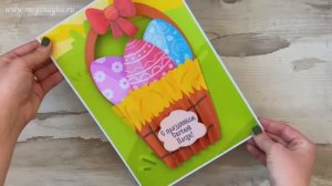 Поделка на Пасху для детей своими руками, пасхальные аппликации, Пасха открытка, поделки из бумаги