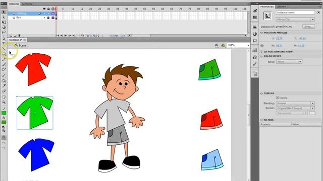 Creating a Drag & Drop Game in Adobe Animate смотреть онлайн