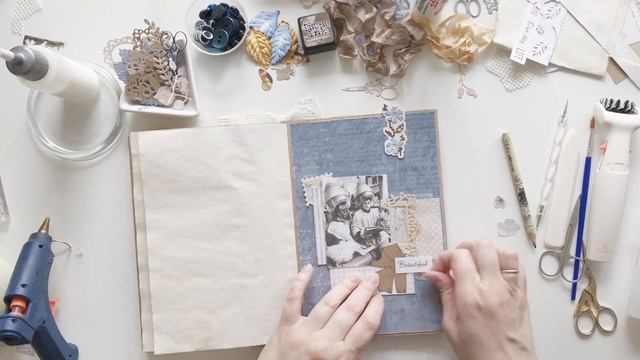 Декор разделителя блокнота