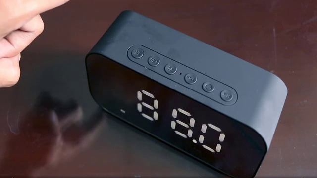 HAVIT MX701 M3 Bluetooth Speaker Alarm Clock Radio Portable Bluetooth Speaker смотреть онлайн