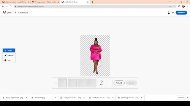 Change Your Studio Portrait Background Using a Free Adobe Ai Tool смотреть онлайн
