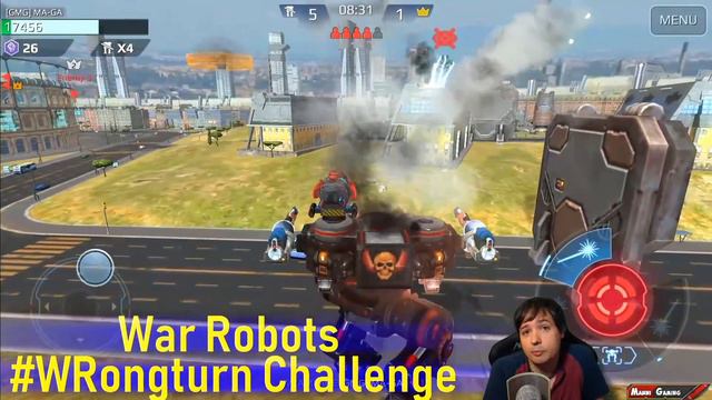 War Robots #WRongturn Challenge - Win Any Robot or 4k Gold - WR смотреть онлайн