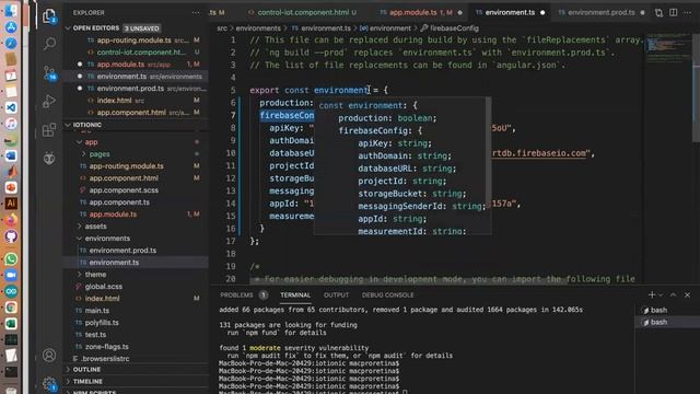 Internet de la cosas – Conexión IONIC y FIREBASE - Obtener los registros de mediciones смотреть онлайн
