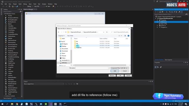 Hướng dẫn kết nối Visual Studio với Kepware OPC смотреть онлайн