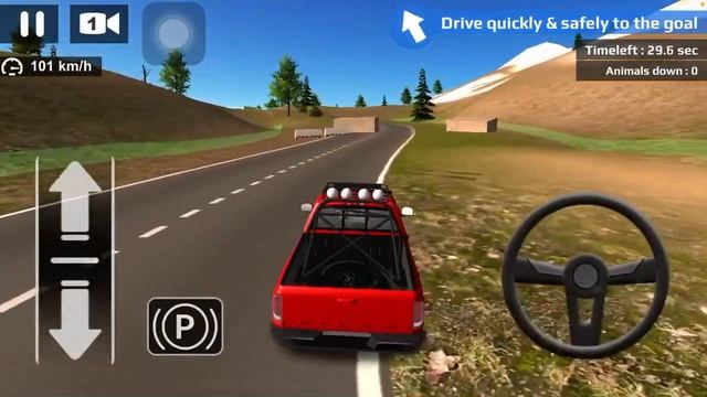 Offroad 4*4 car driving mountain mission #10 gameplay смотреть онлайн