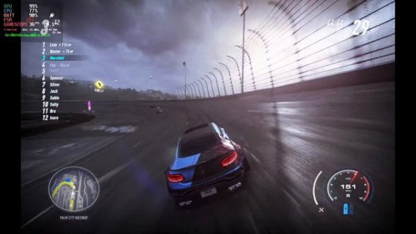 Need For Speed Heat - Steam Deck Gameplay - Steam OS