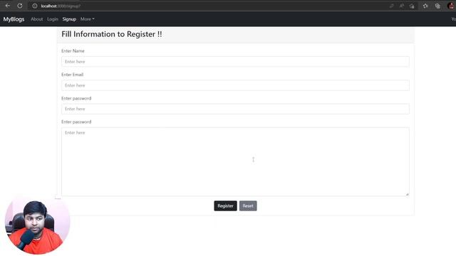 Working on Signup and Login Component | Simplest way to create login and signup page React Project смотреть онлайн