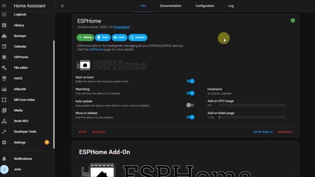 Home Assistant ESPhome ping setting for offline problems смотреть онлайн