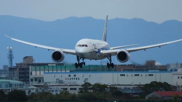 JA811A ANA B787 DREAMLINER RWY32L LD40314---Canon SX700 HS動画 смотреть онлайн