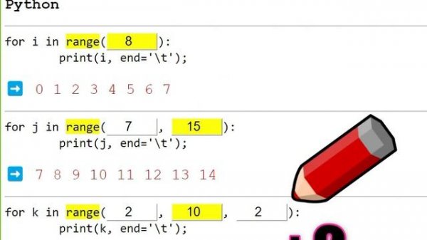 Python: for i in range(...) 教學