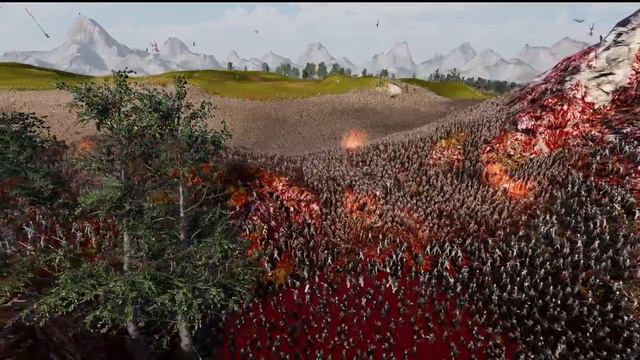Part 1 of 2: 1,000,000 Zombie Horde get Medieval on Mount Olympus смотреть онлайн